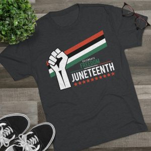 Unisex Tri-Blend Juneteenth Crew Tee