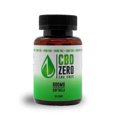 CBD ZERO SOFTGELS 300MG $20.00